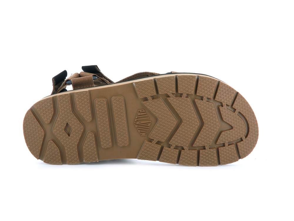 Sandalia Palladium OUTDOORSY URBANITY Hombre Verde Oliva | Costa Rica-82179